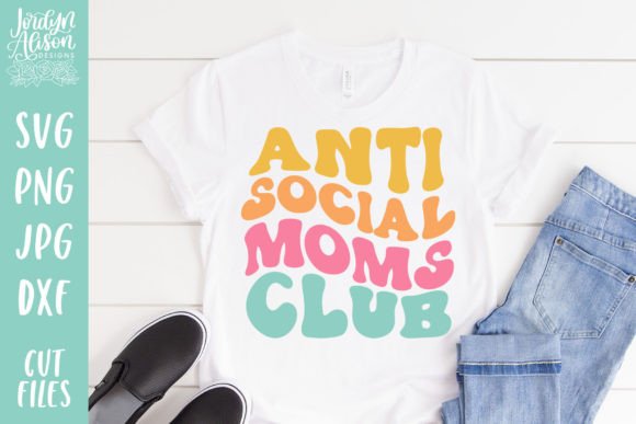 Antisocial Moms Club: Graphics for Crafts & Branding