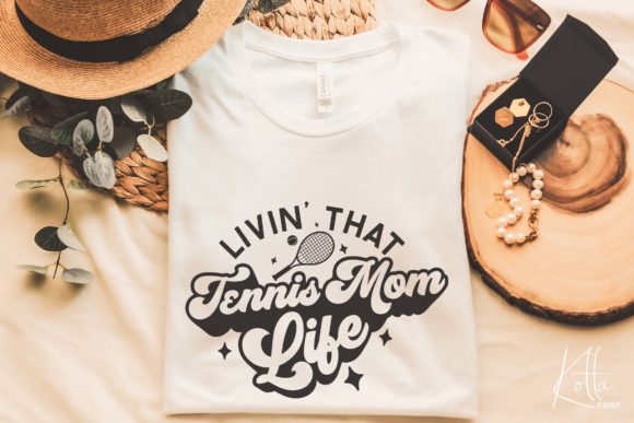Livin That Tennis Mom Life: Graphics for Crafts