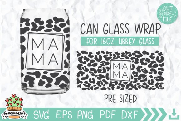 Mama Leopard Can Glass Wrap: A Designer's Review