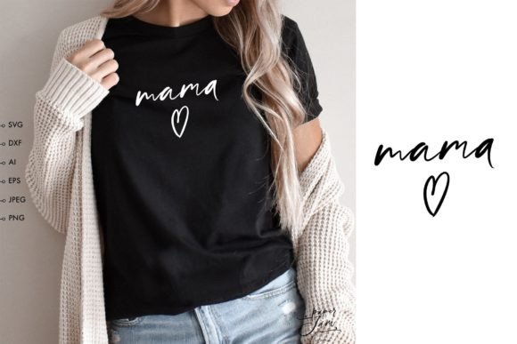 Mama SVG: Heartfelt Graphics for Crafts & Blogs