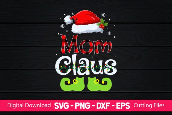 Mom Claus Graphics for Crafts and Blogs