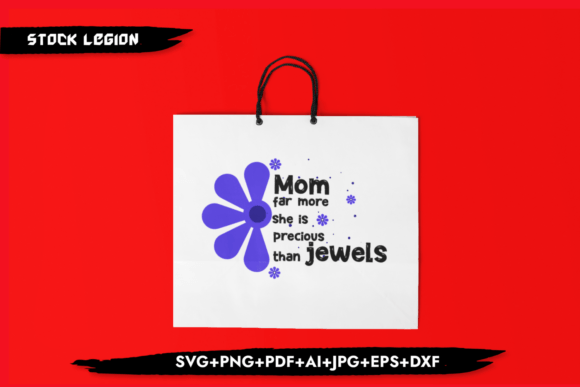 Mom - Daisy: Fresh Graphics for Crafts & Branding