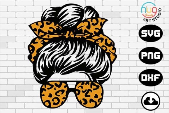 Moms Life Leopard Graphics for Crafts & Blogs