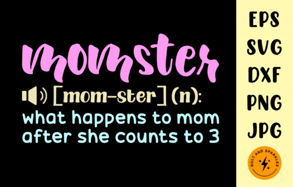 Momster Definition: Fun Graphics for Crafts